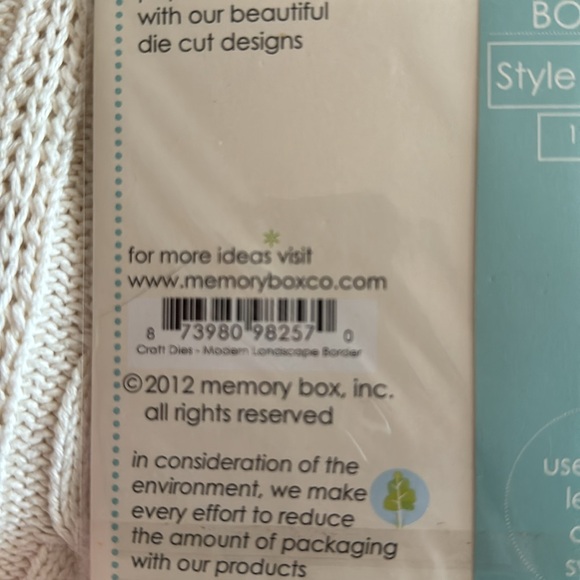 Memory Box Modern Landscape Steel Craft Die - Picture 3 of 5